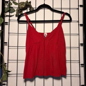 Urban Outfitters Red Spaghetti Strap Cami